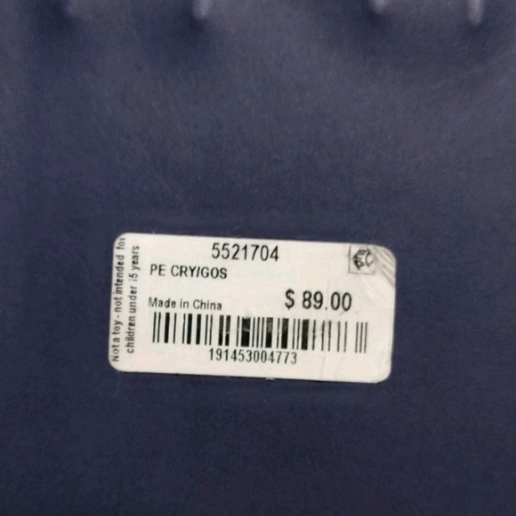 Swarovski Gold Safety Pin and Birdcage Earrings - Picture 4 of 4